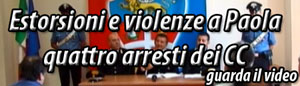 Video: 4 arresti a Paola