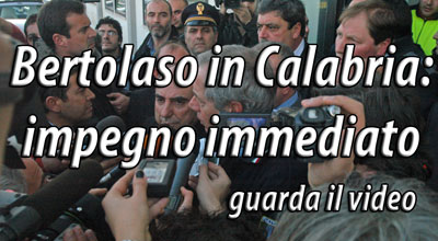 Video: Bertolaso in Calabria