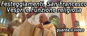 Video: celebrazioni S.Francesco