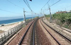 Linea ferroviaria elettrificata in Calabria
