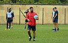 Allenamento sotto la pioggia