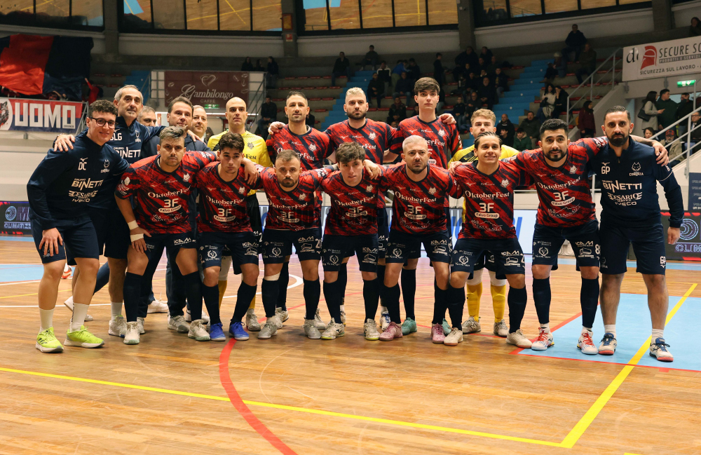 La formazione del Cosenza Calcio a 5